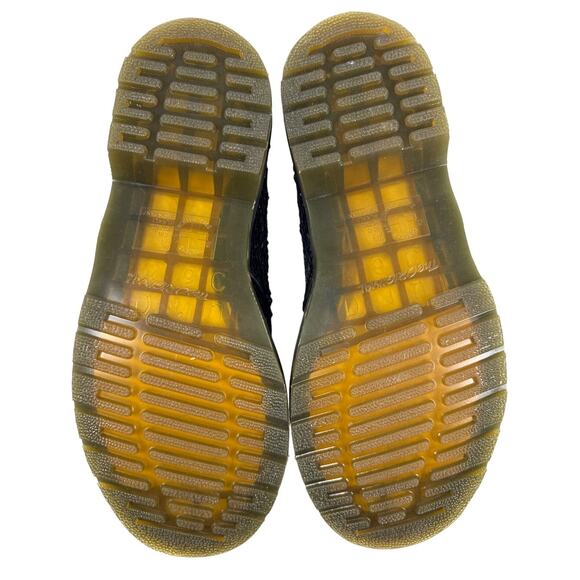 Dr. Martens 1461 Oxford Shoes Sequins  Women's 8 EU39 Black Silver 3 Eye RARE - Picture 10 of 12